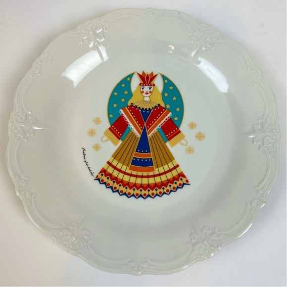 Tirschenreuth Other - Tirschenreuth Bavaria Germany Baronesse Christmas Dinner Plate